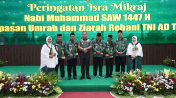 Kasad: Kinerja Prajurit Kita Hargai Dengan Umroh dan Ziarah Rohani