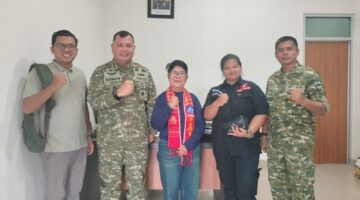 Jalin Sinergi, Wapemred AgaraNews.com dan Karotoday.net Sampaikan Apresiasi Terimakasih atas Sambutan Hangat Korem 041/Gamas