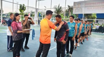 Polres Karo Raih Juara III Turnamen Voli Porah Polda Sumut Sambut HUT Bhayangkara ke-80