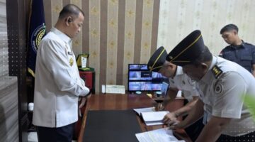Kakanwil Ditjenpas Sumut Pimpin Sertijab Kalapas Tebing Tinggi, Perkuat Tata Kelola Organisasi
