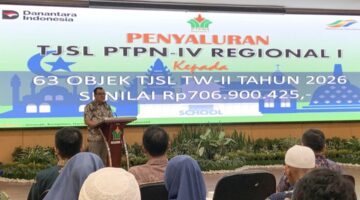 PTPN IV Regional I Salurkan Bantuan TJSL Rp 706 Juta untuk Pembangunan Sosial Berkelanjutan