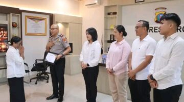 Gereja dan Yayasan Wesley Kabanjahe Berikan Penghargaan kepada Polres Karo atas Komitmen Lindungi Anak dan Perempuan