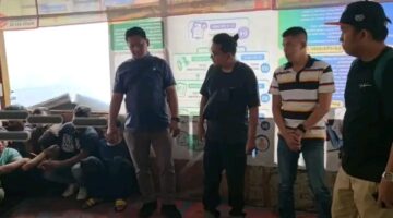 Satuan Reserse Polres Tanah Karo Gerebek Sarang Narkoba di Kabanjahe Delapan Orang Diamankan