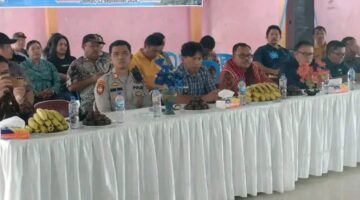 Polsek Tiganderket Amankan Kegiatan Sambang Warga Bupati Karo di Desa Susuk